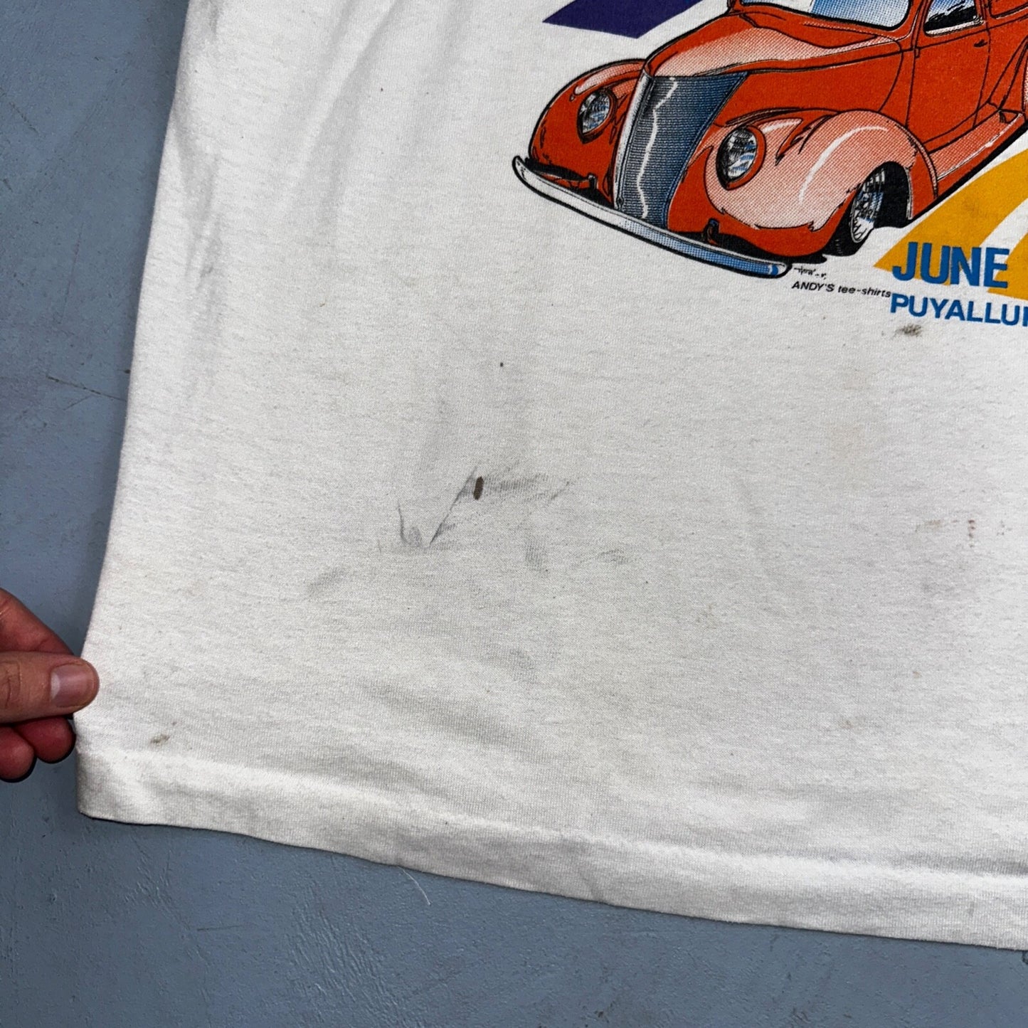 Goodguys Pacific Northwest VTG T Shirt Puyallup Washington June Hot Rods Oregon