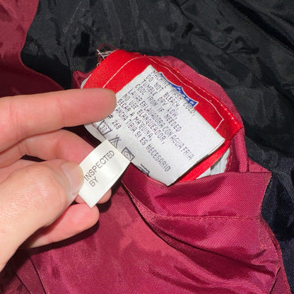 NFL SF San Francisco 49ers Fleece VTG Reversible Red & Black Jacket Size M