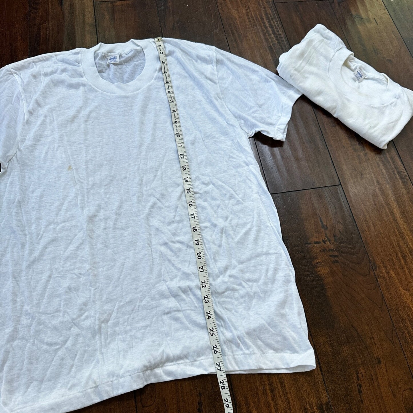 Blair Blank Vintage White T Shirt Pack 70s Essential Lot Of 4 Rap Single Stitch