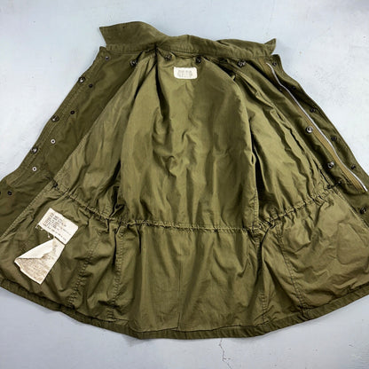 Vintage US Army Military OG 107 M-1951 Field Coat Jacket Mens Size M M65 1957