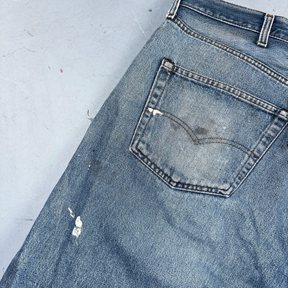 Levis 501 Vintage 80s Redline Selvedge USA XX Jeans Light Wash 48x30 Act 44x26