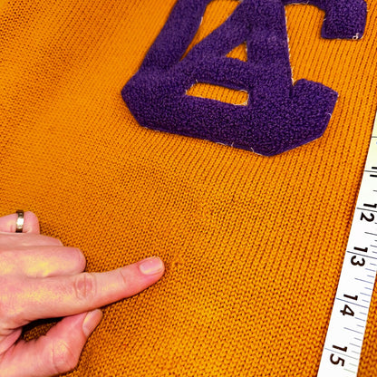 California VTG 1920s Letterman Sweater Varsity Letter University Wool Antique 20