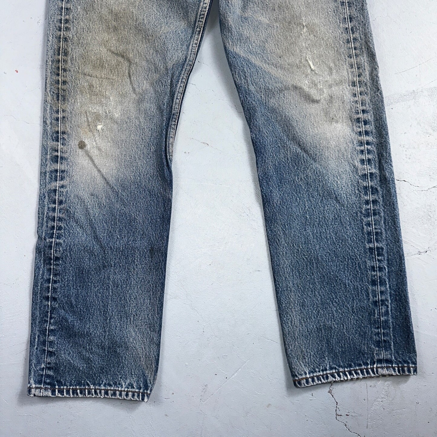 Levis 501 Vintage Y2K Mexico Straight Leg Jeans 34x33 90s Med Wash Act 32x29