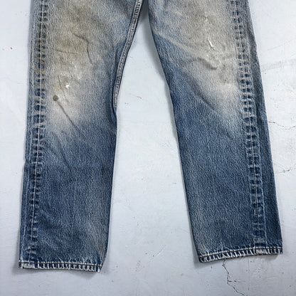 Levis 501 Vintage Y2K Mexico Straight Leg Jeans 34x33 90s Med Wash Act 32x29