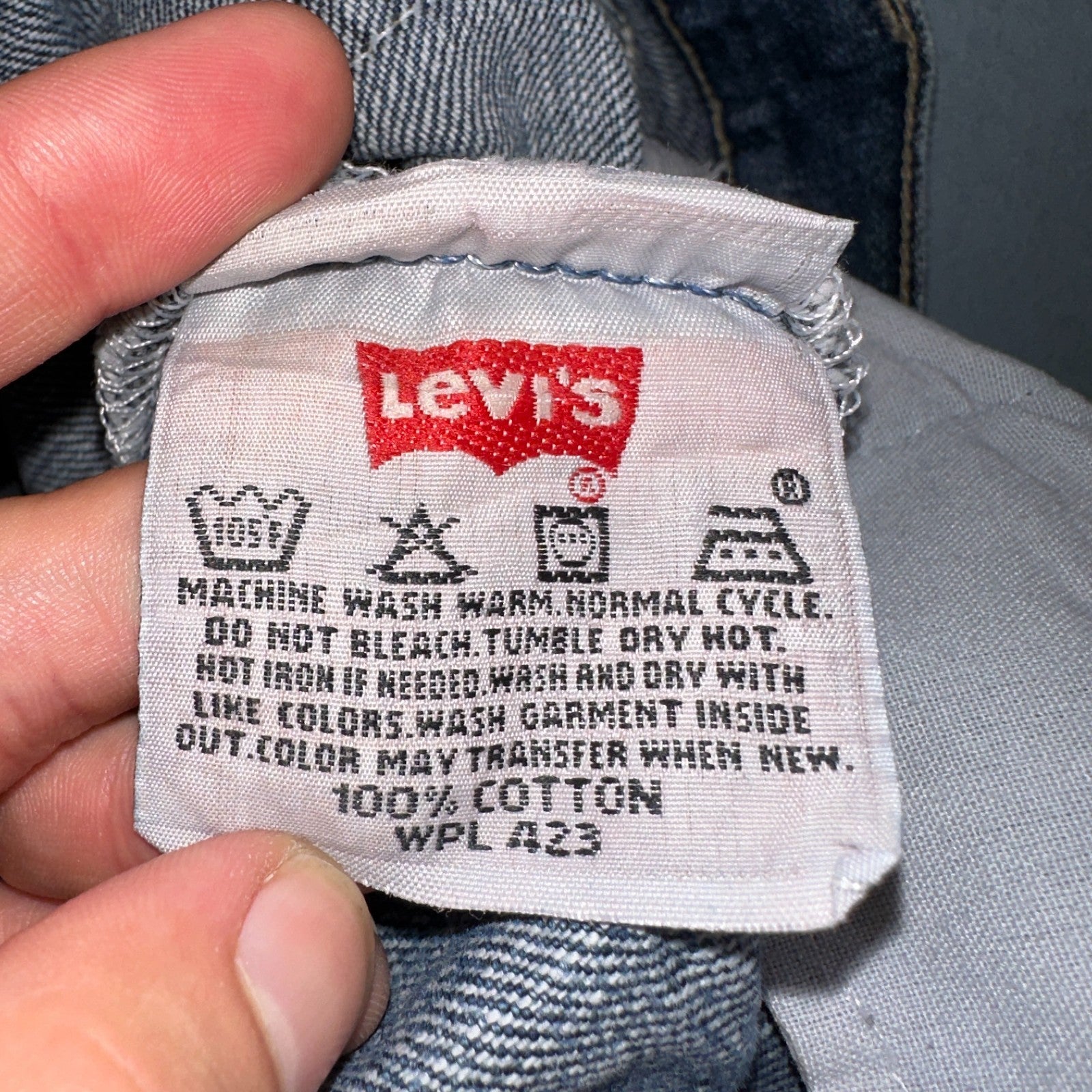 Levis 501 Vintage Y2K 90s XX Straight Leg Jeans Blue Med Wash 38x34 Act 39x34