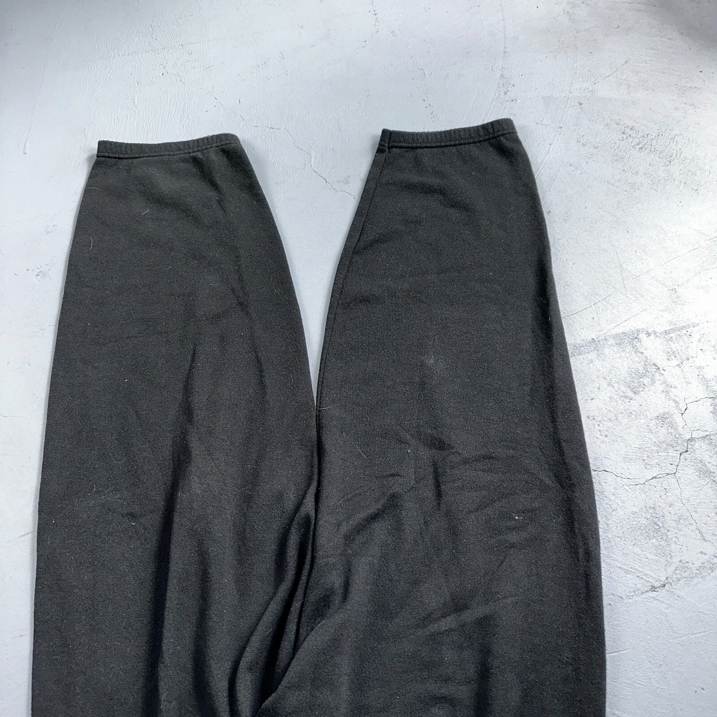 Vintage 70s FOTL Fleece Sweatpants Adult L Black Made In USA Champion 1970s