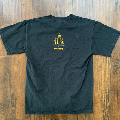 Bad Trip Vintage T Shirt 90s Alcohol Stoner Hippie Weed Head Funny Y2K Rap Tee