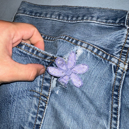 Levis 501 Vintage Y2K 90s XX Straight Leg Jeans Blue Light Wash 36x32 Act 35x31