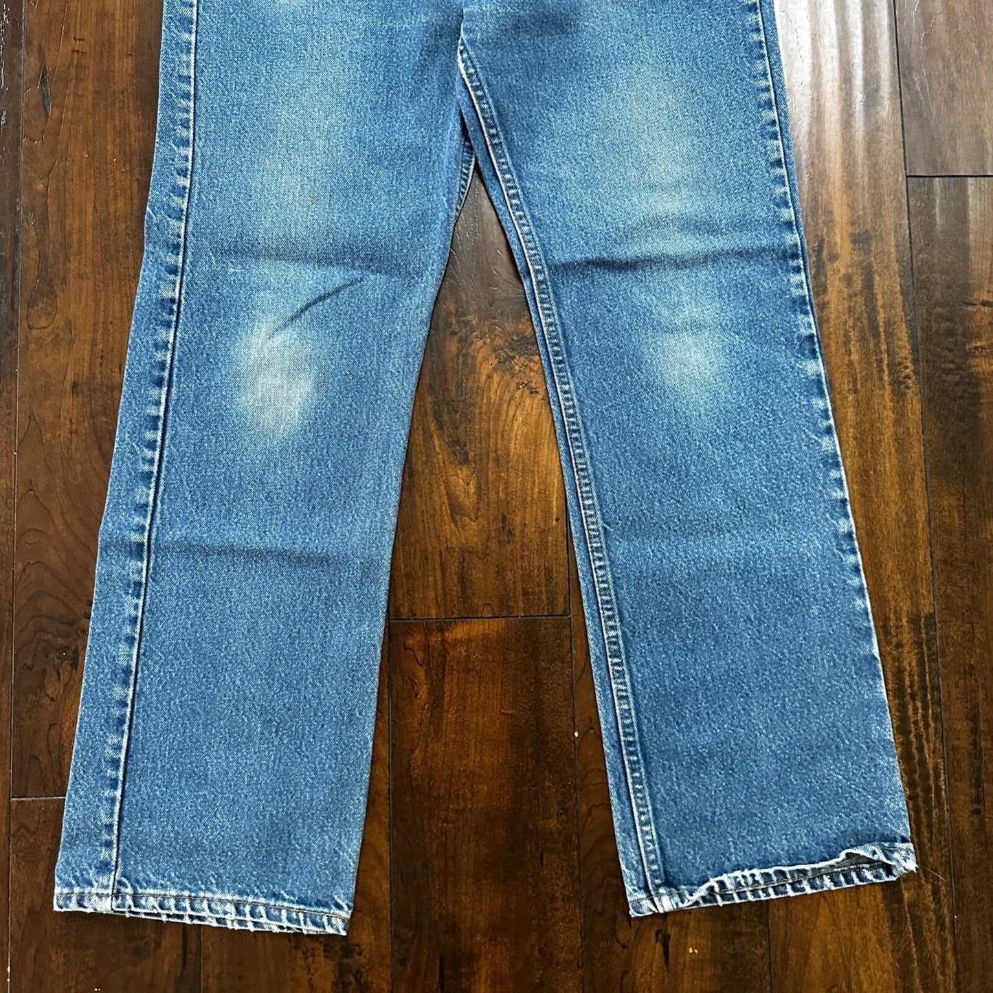 Levis 517 Vintage 90s USA Orange Tab Bootcut Flare Blue Jeans 35x30 Act 32x28