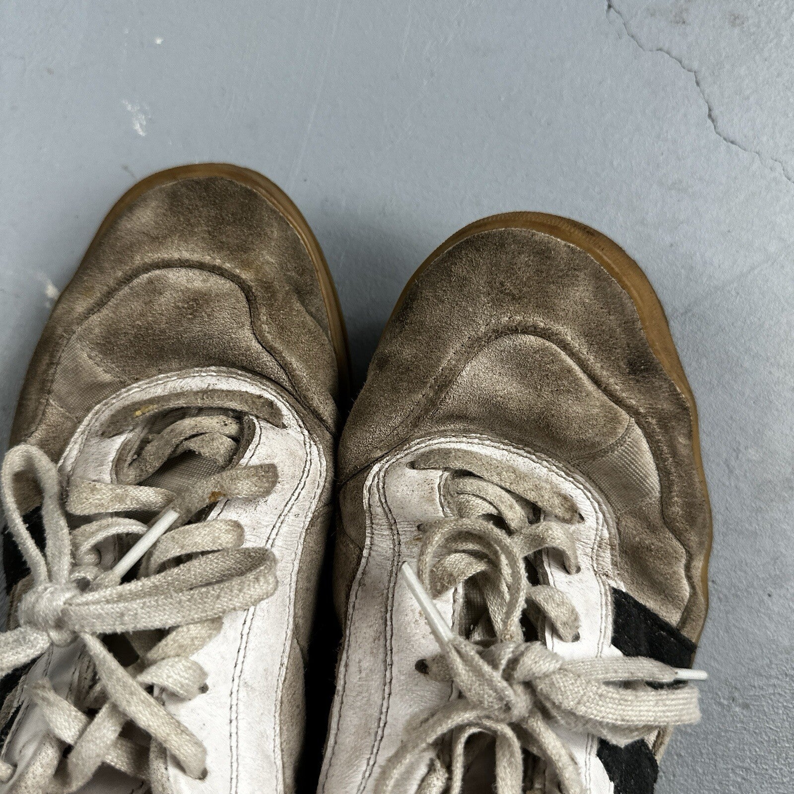 adidas x Mark Gonzales ALOHA SUPER IG5265 Low Top Sneakers US 9 White Used