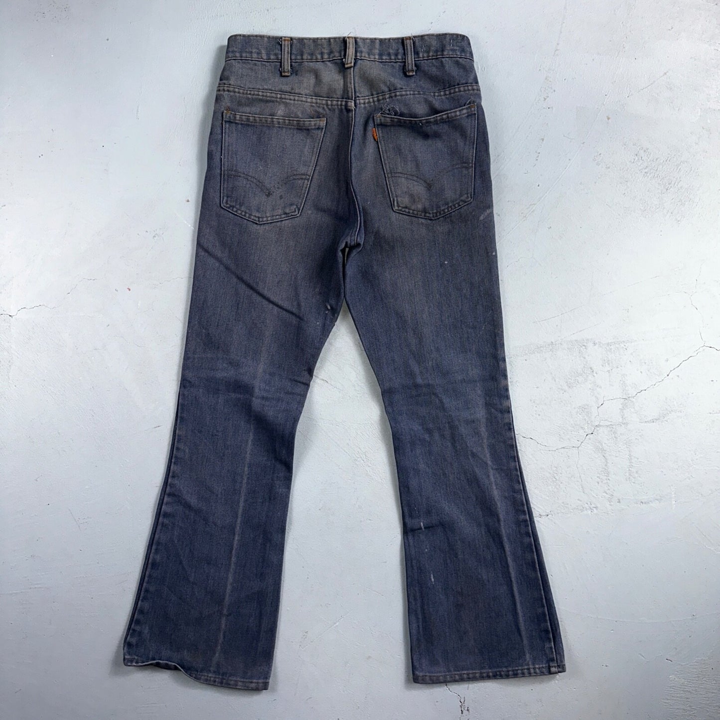 Levis 646 Vintage 70s USA Orange Tab Bootcut Flare Blue Bell Bottom Jeans 29x28
