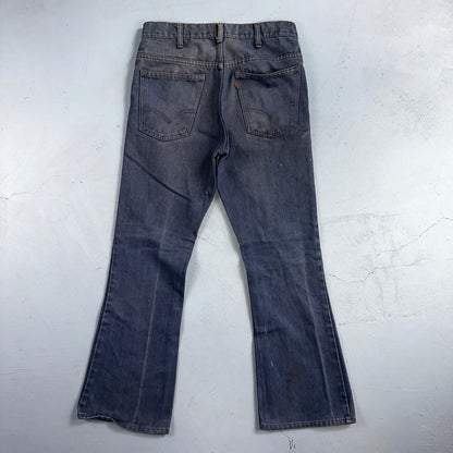 Levis 646 Vintage 70s USA Orange Tab Bootcut Flare Blue Bell Bottom Jeans 29x28