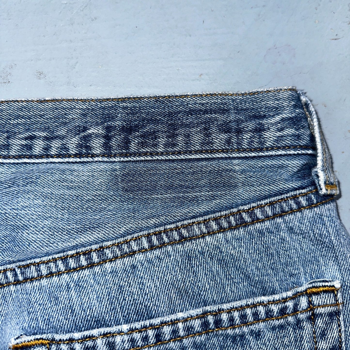 Levis 501 Vintage Y2K XX Straight Leg Jeans Blue Light Wash 34x32 Act 34x31