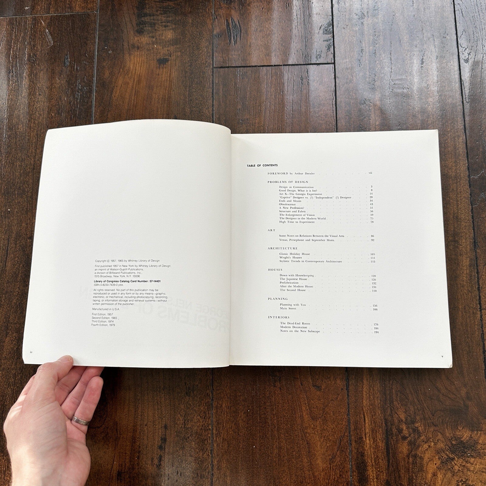 George Nelson Problems Of Design Red Softcover Book Text Art MCM Eames Rare 1979