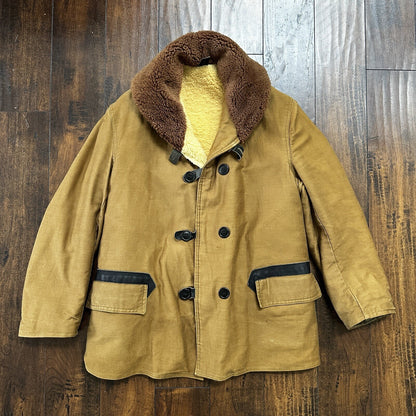 VTG 1930s 1940s USMC Deck Jacket 42 USN US Military 30s 40s Transport Mackinaw