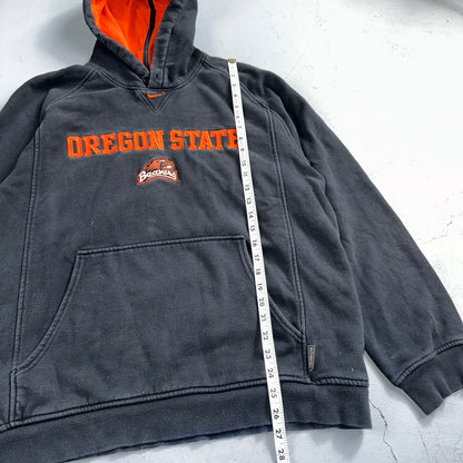 Nike Oregon State University Hoodie Mens M Center Swoosh VTG Y2K 90s Beavers
