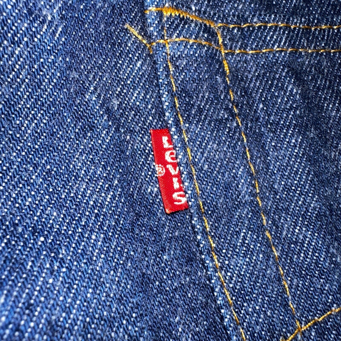 Levis 501 Vintage 80s USA XX Straight Leg Jeans Blue Dark Wash 46x30 Act 40x27