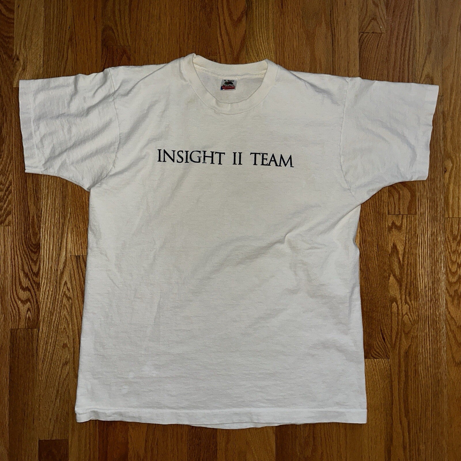 GTI Insight Team USA Old Car Vintage T Shirt 90s Graphic Racing Muscle Tech