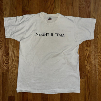 GTI Insight Team USA Old Car Vintage T Shirt 90s Graphic Racing Muscle Tech