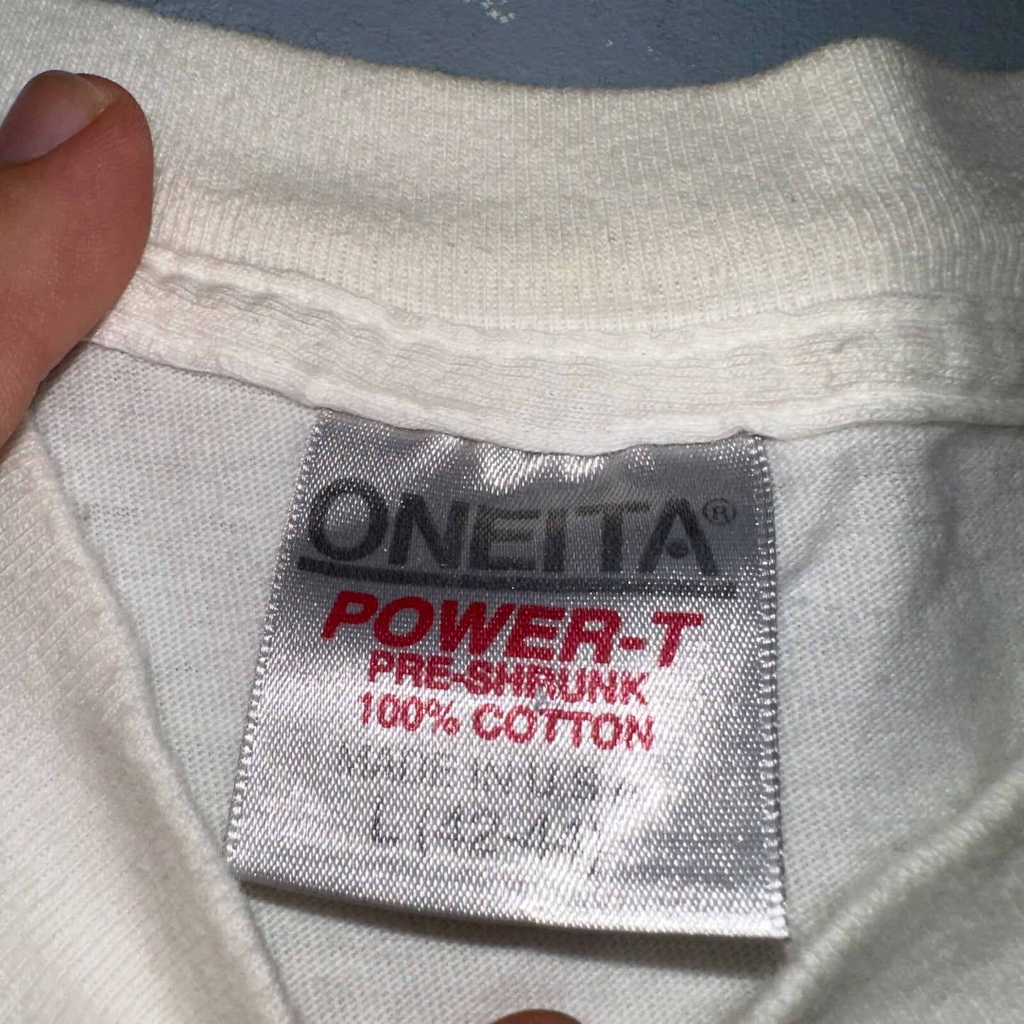 Oneita Boot Camp Aerobics VTG T Shirt Military Too Slow Class Attention USA