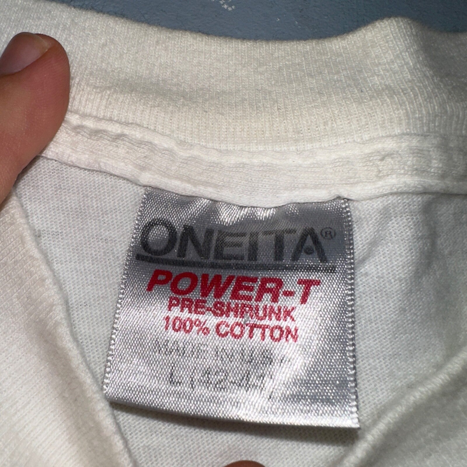 Oneita Boot Camp Aerobics VTG T Shirt Military Too Slow Class Attention USA