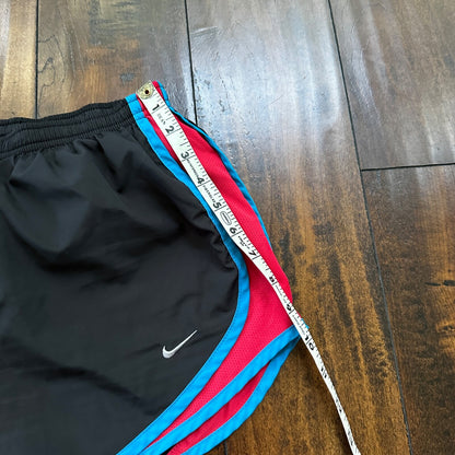 Nike Women's Size XS Sweat Shorts Dri Fit Gym Run Black Regular Polyester