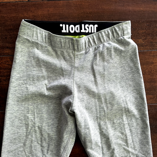 Nike Leggings Womens XS Green Dri-Fit Compression Breathable Running Ladies