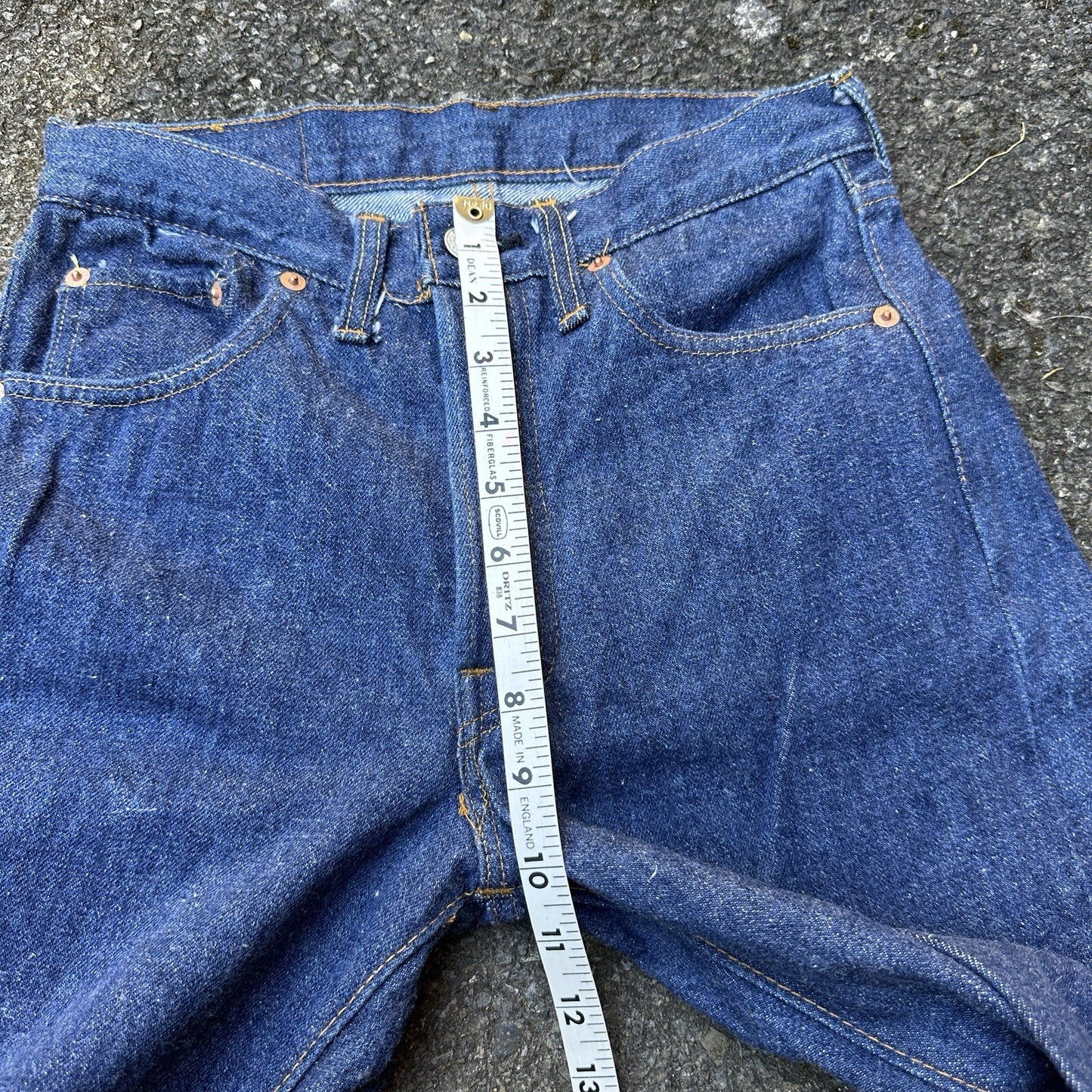 Levis Vintage 70s Redline Single Stitch 501 XX Jeans 66 SS Dark 28x28 Act 26x25