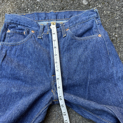 Levis Vintage 70s Redline Single Stitch 501 XX Jeans 66 SS Dark 28x28 Act 26x25