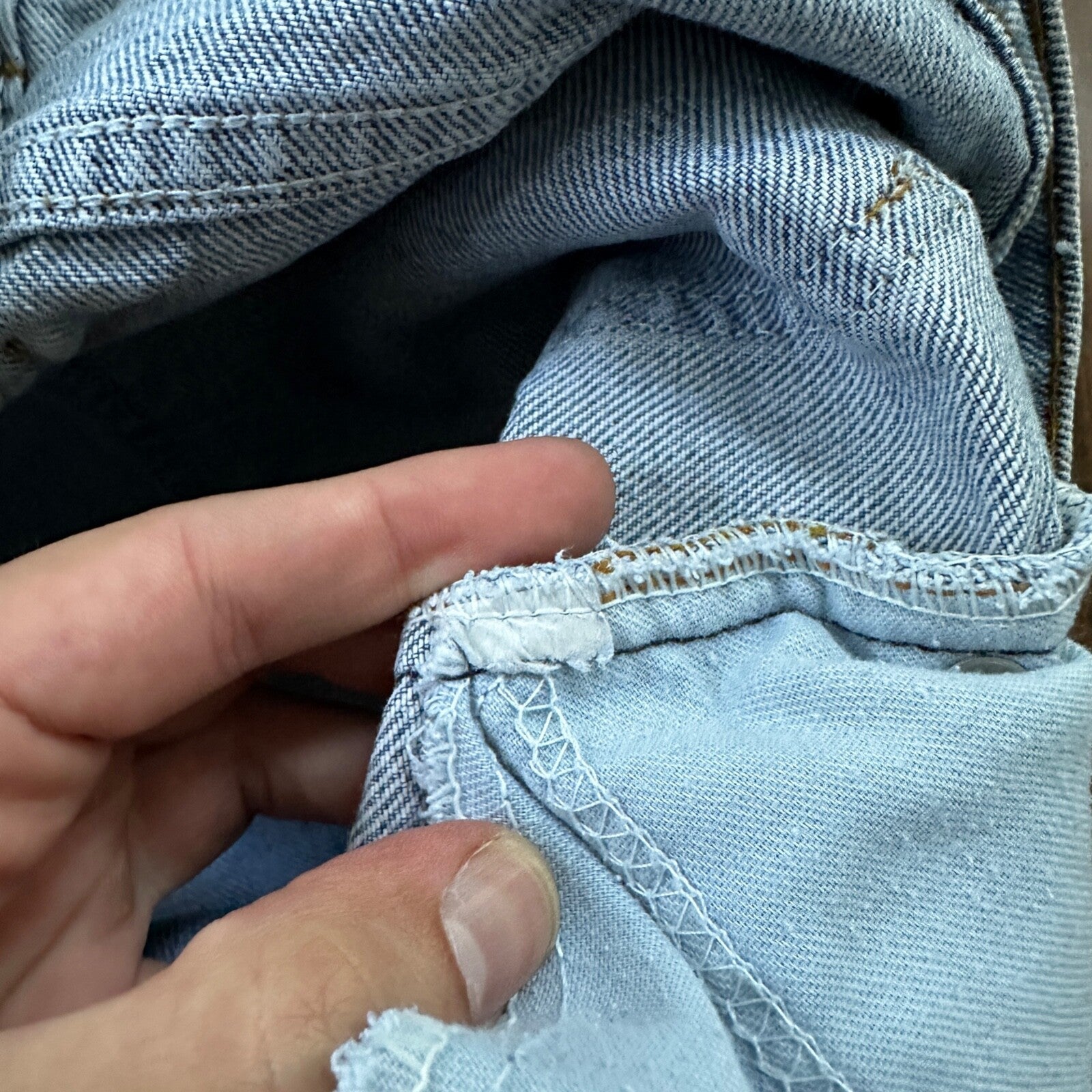 Levis 517 Vintage 80s USA Orange Tab Bootcut Flare Blue Jeans 34x31 Act 32x29