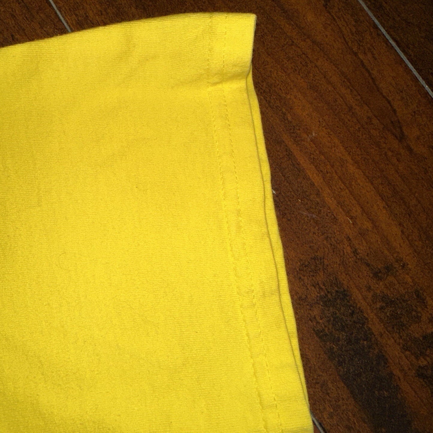 Nike Property Of No One Center Swoosh 90s Yellow Vintage T Shirt LGBTQ Hype Rap