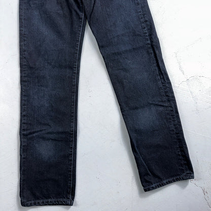 Levis 501 Vintage 90s Mexico Straight Leg Jeans 30x32 Y2K Dark Wash Act 29x31