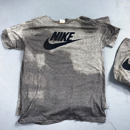 Nike 70s Lot of 8 VTG T Shirt Orange Tag Gray Swoosh Soft Chopped Front Team