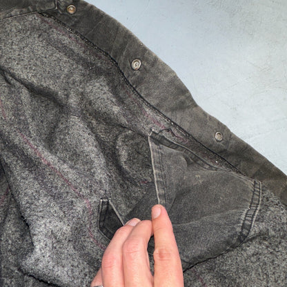 Ben Davis Jacket VTG 90s Canvas Blanket Lined Chore Workwear USA 3XL Detroit