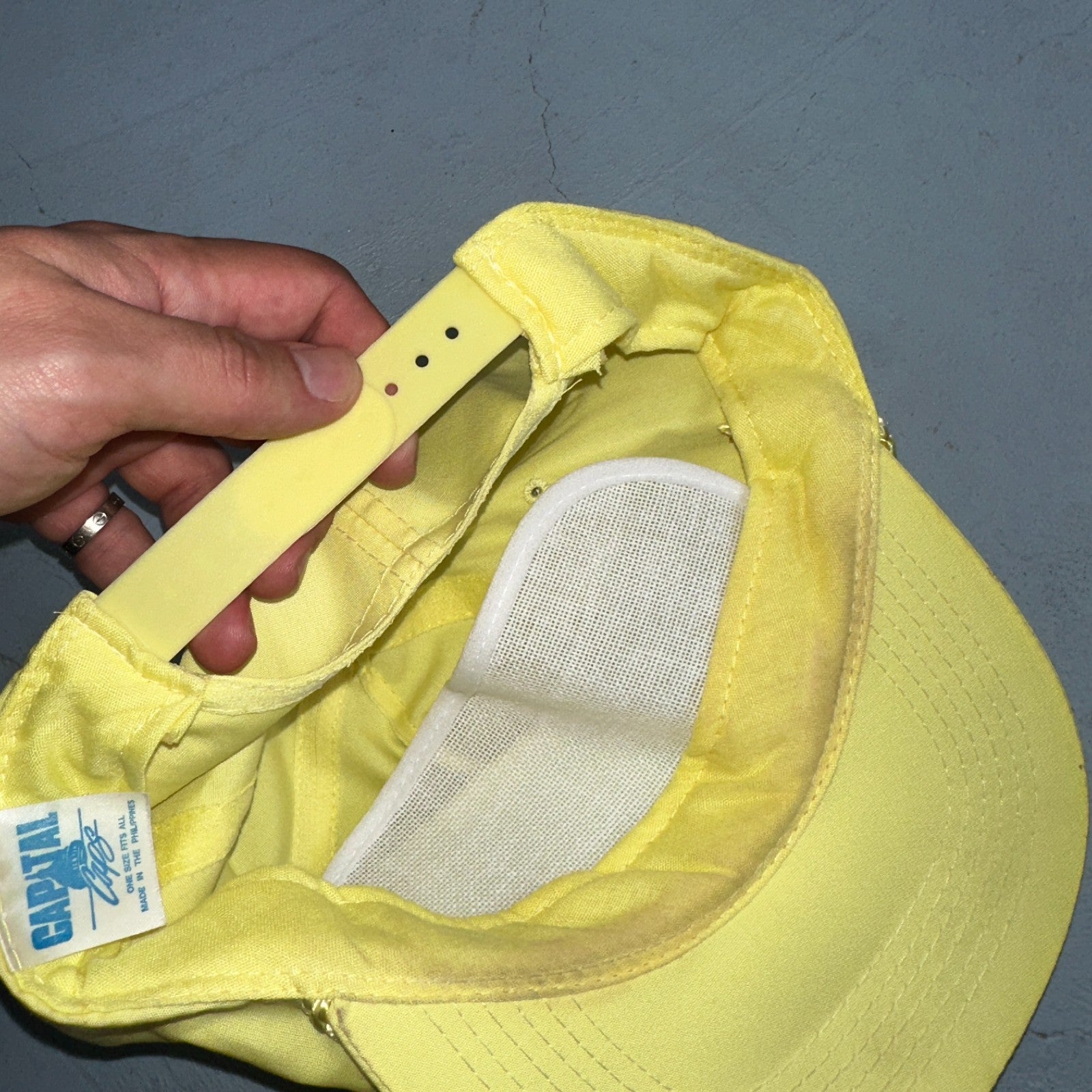 Vintage Northwest Transplants Hat Yellow Rope Snapback Nursery Oregon Promo Cap