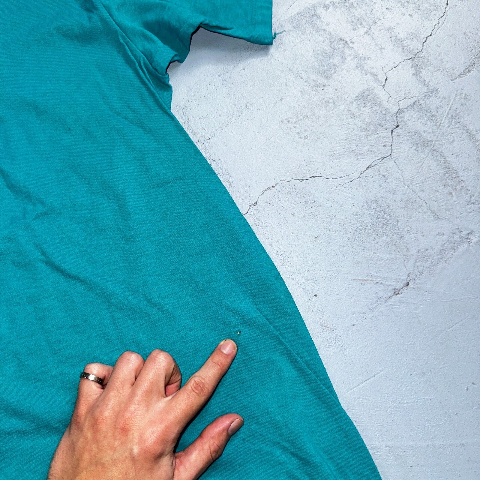 New Orleans Big Easy Embroidery VTG T Shirt 90s Single Stitch Travel USA Fun