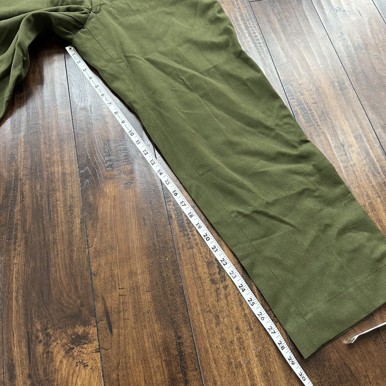 Original 1951 Dated Wool OG-108 Trousers 31x29 Military Pants Not HBT WWII WW2
