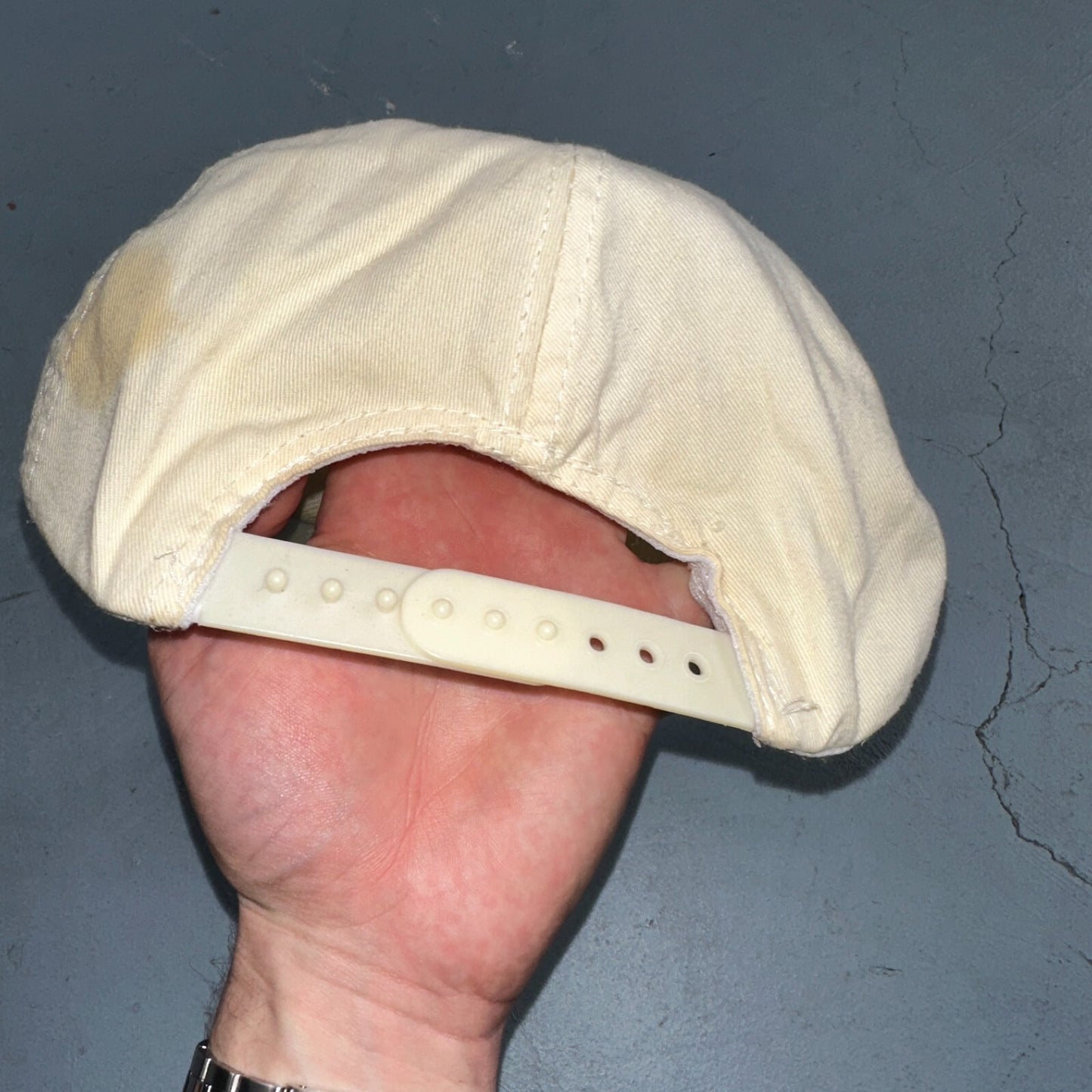 Salem Cigarettes Green VTG Hat Cap Snapback White Oregon Cool 90s Basic Logo