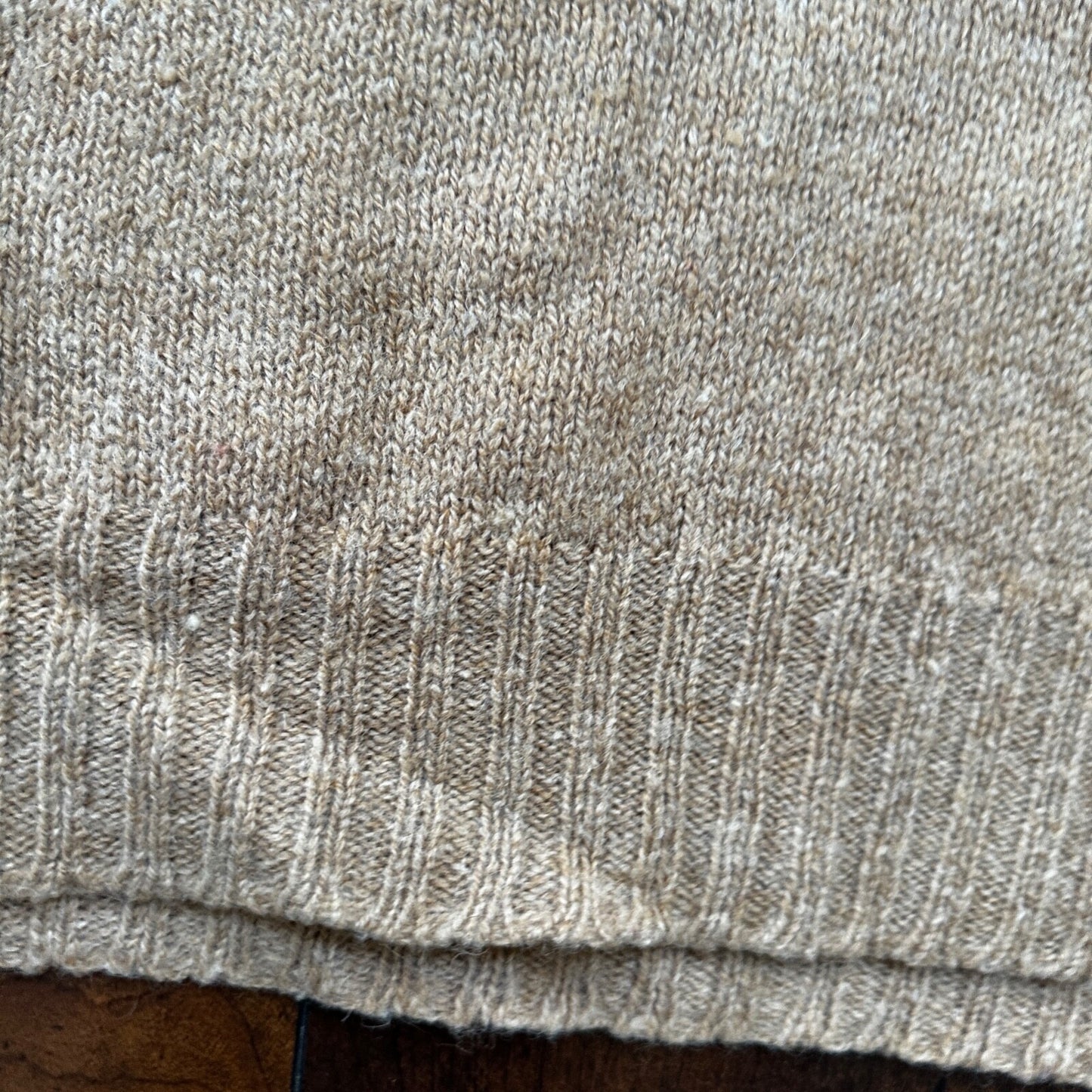 Vintage Jantzen Sweater Men's L Brown Pullover Blank Solid USA Made 90s