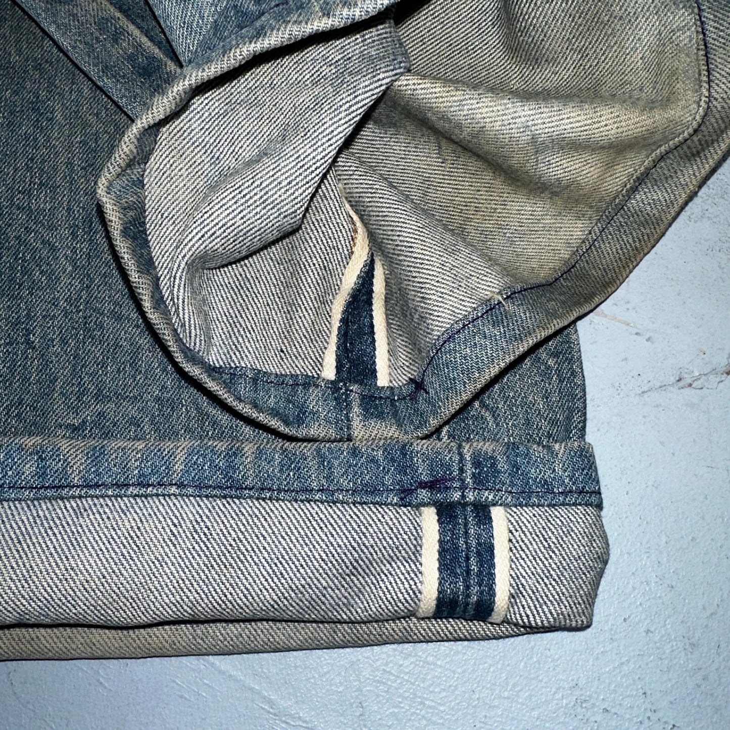 Levis 501 Vintage 80s Redline Selvedge USA XX Jeans Med Wash 34x38 Act 31x27