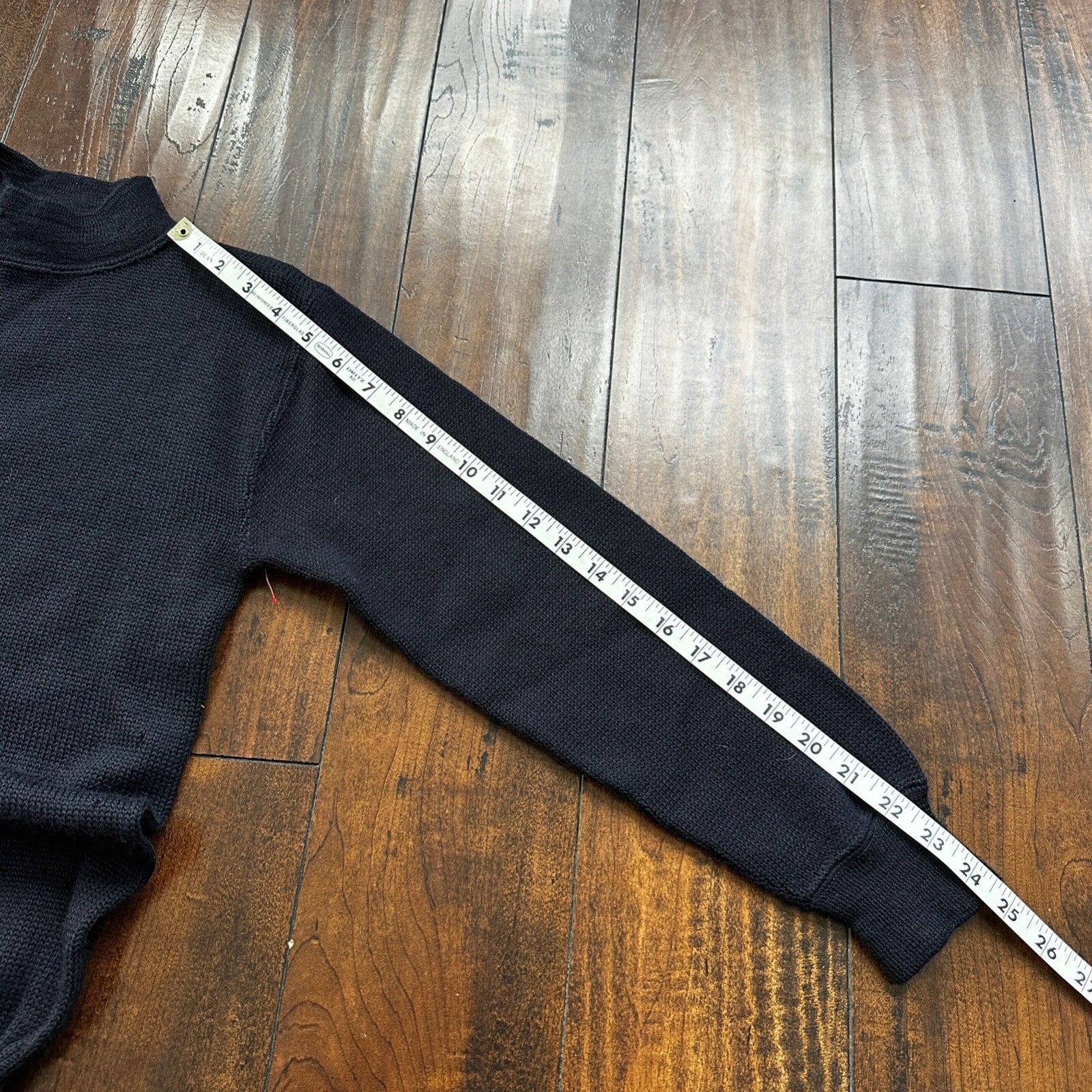 Vintage WW2 WWII USN Navy Deck Watch Wool Sailor's Sweater 1940s 40s Knit Rare