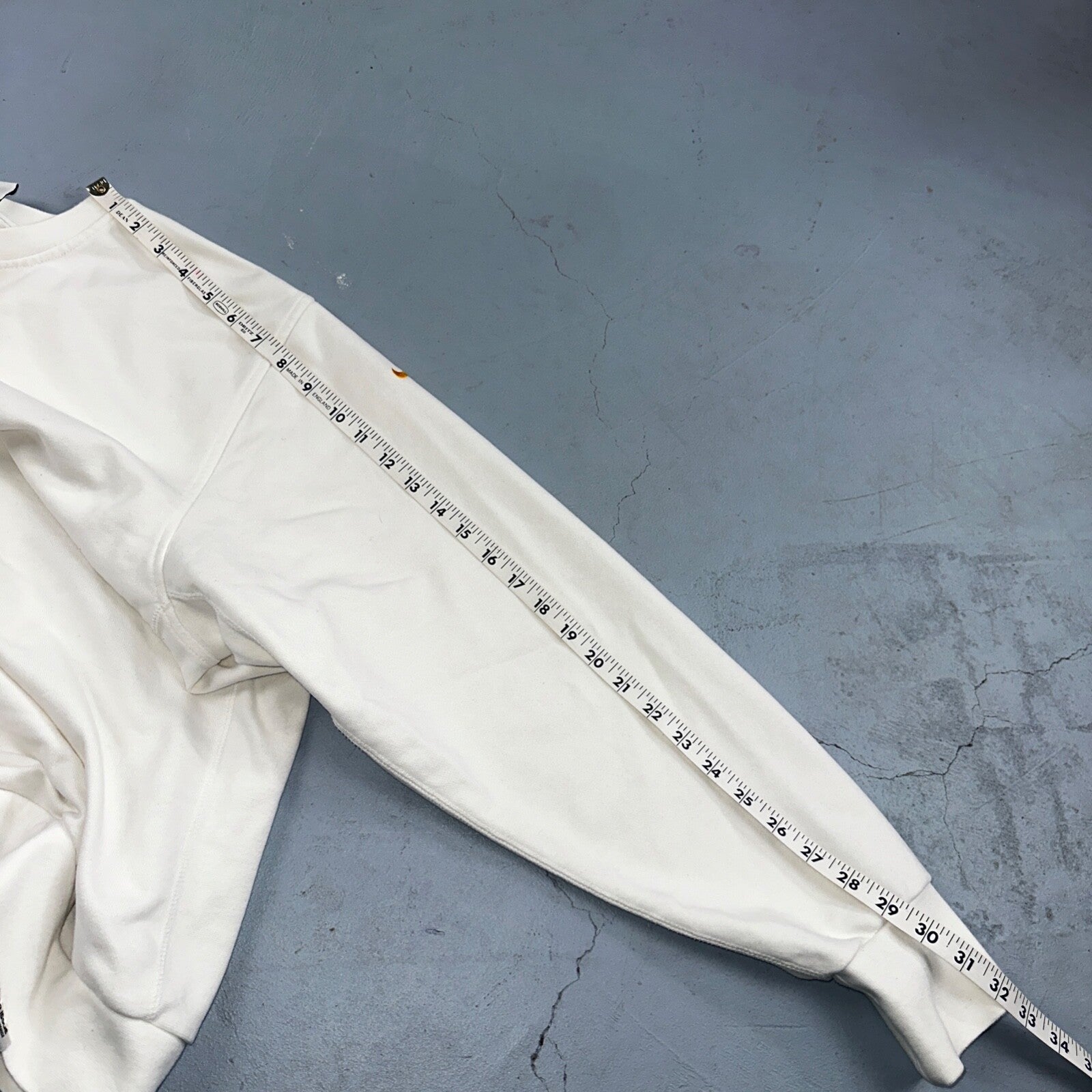 Nike Mens Sweatshirt Dri-Fit Pullover Sz XL White Cream Sweater DV7974-133