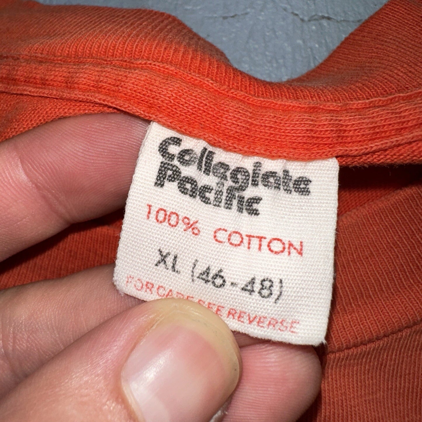 OSU Oregon State USA 70s 1970 VTG T Shirt USA Beavers RARE Single Stitch XL