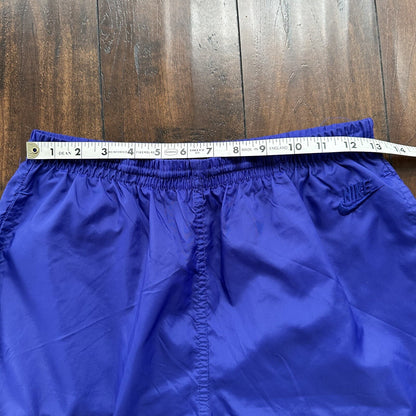 Nike Vintage 90s Gray Tag Windpants Track Pants Ankle Zip Unlined Purple M