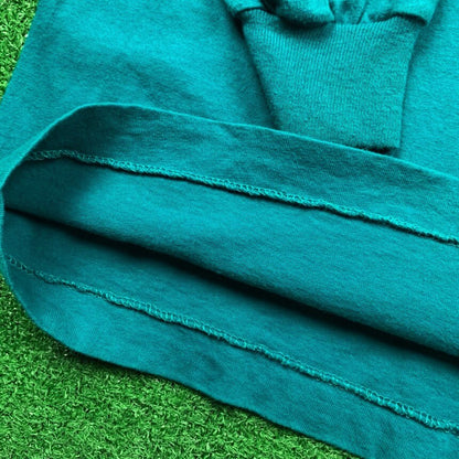 Vintage Nike T Shirt USA Rare Single Stitch Blank Green 90s Essential Basic Lot