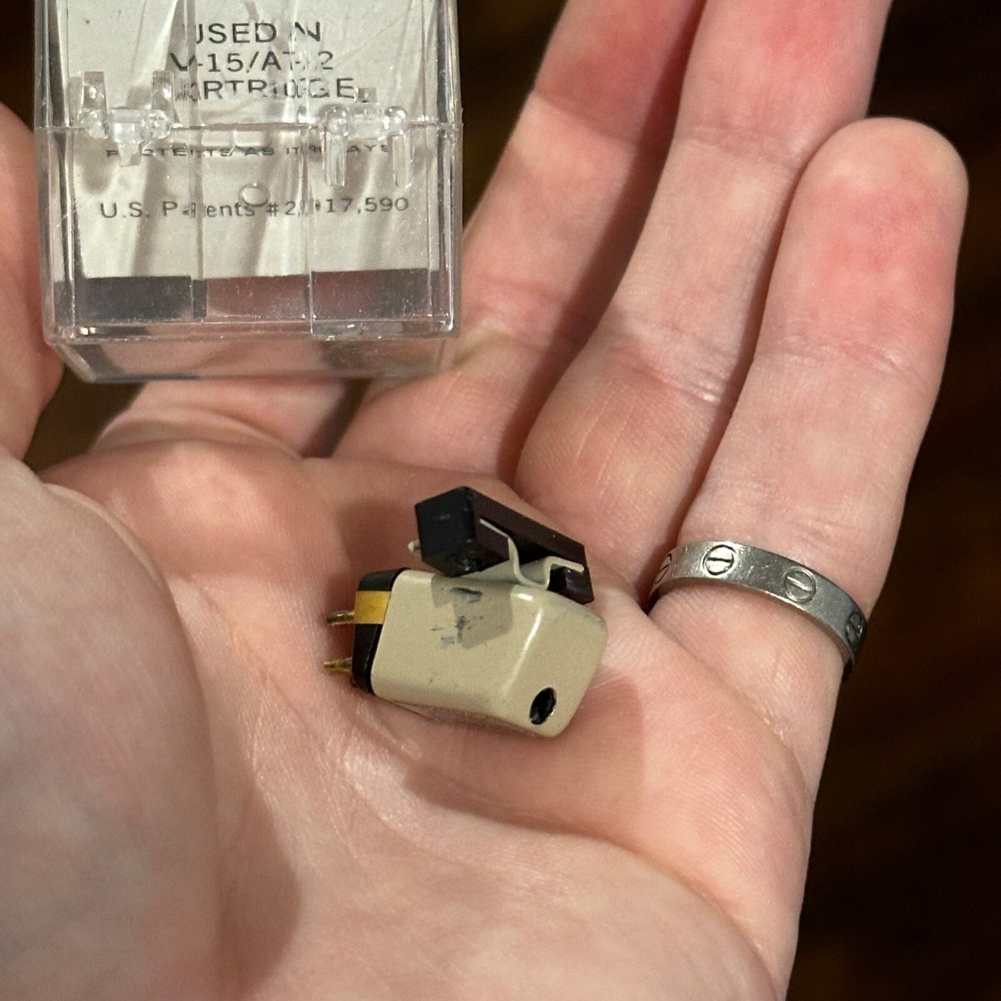 VINTAGE Pickering V-15 D AME-3 Cartridge No Stylus UNTESTED 1960s