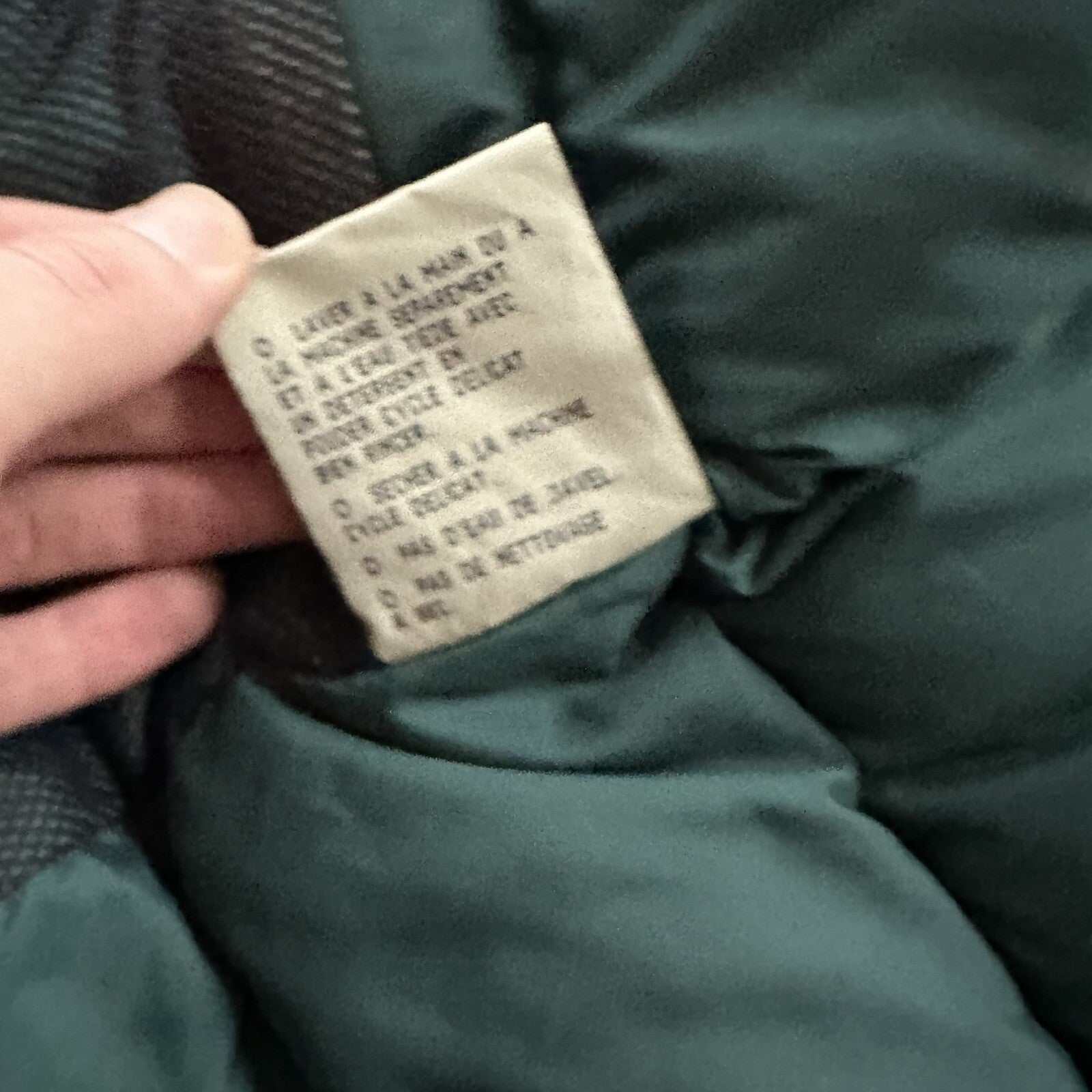 Vtg Eddie Bauer Mens L Goose Down Puffer Jacket Parka Coat Gore Tex Zip 80s 90s