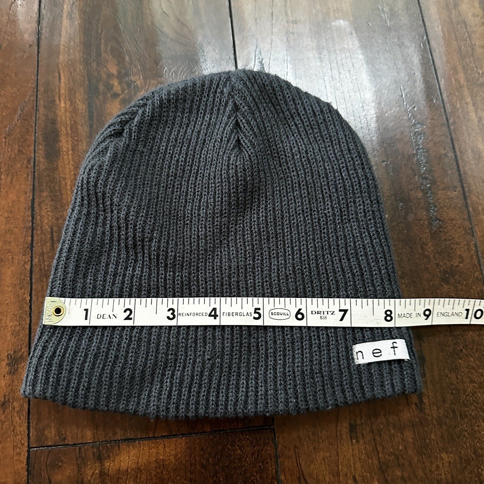 Neff Leslie Grace Blue Grey Beanie O/S Used Rare