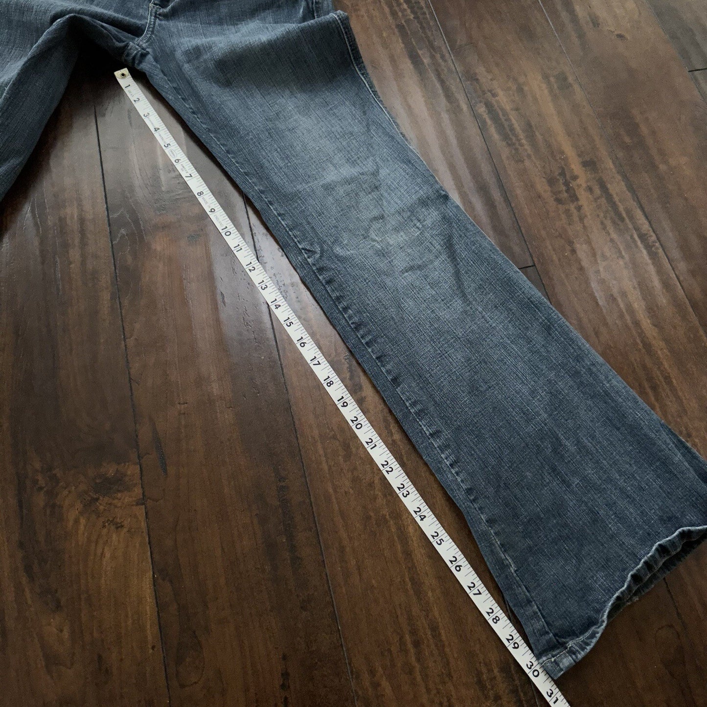 INDIGO ROYALTY Women's Dark Wash Jeans Size 9 Regular 29x31 Low Rise Vintage Y2K