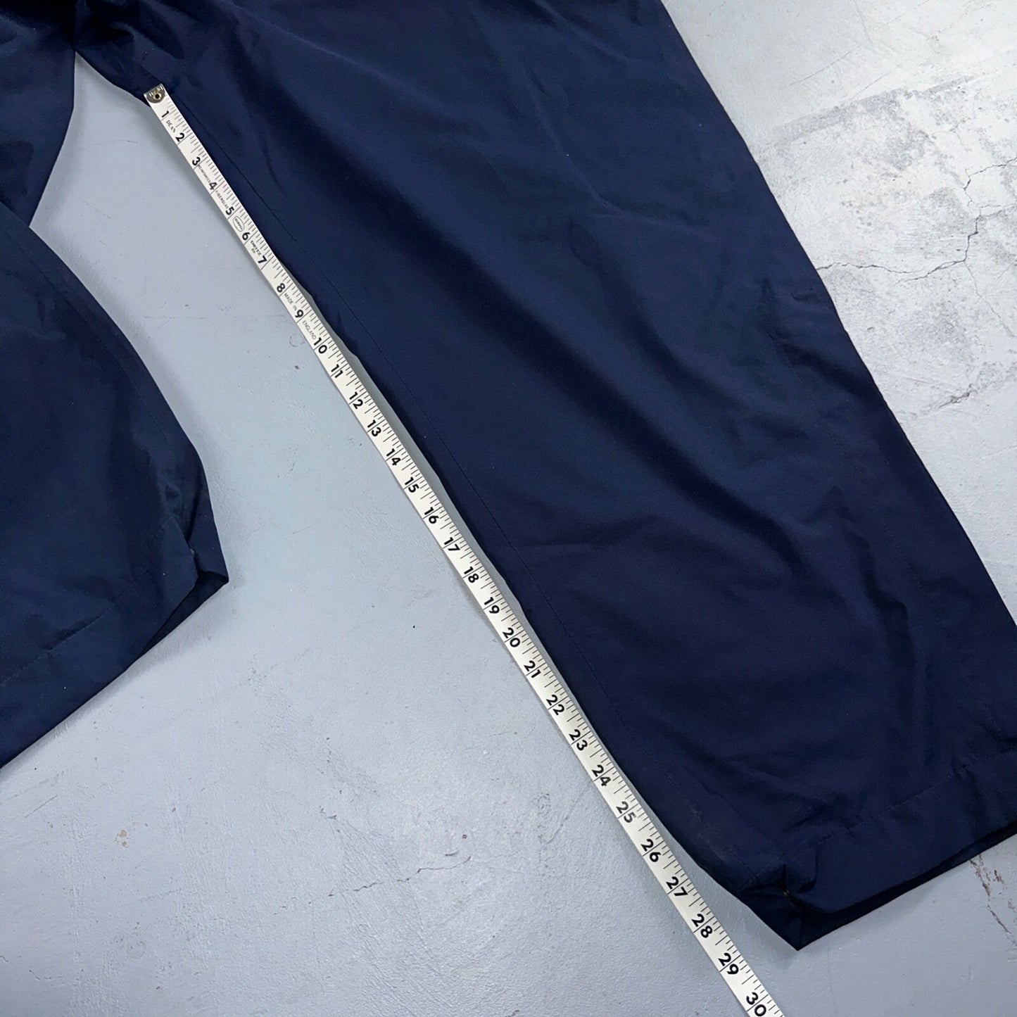 Zero Restriction ZR USA Navy Blue Gore-Tex Mens Water Resistant Pants Sz XL